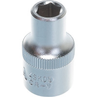 Головка торцевая 1/4"DR 6-гранная 9мм KORUDA 780723 780723