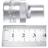 Головка торцевая 1/4"DR 6-гранная 9мм KORUDA 780723 780723