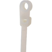 Стяжки Cablexpert пластиковые с монтажным отверстием 200мм х 4.8мм, 100шт. NYTH-200x4.8