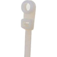 Стяжки Cablexpert пластиковые с монтажным отверстием 200мм х 4.8мм, 100шт. NYTH-200x4.8