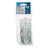 Задвижка накладная Zitar 2/100 оцинк. -пакет 138882