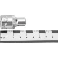 Головка торцевая 6 граней (8 мм; 1/2 Dr) KRAFT KT 700322