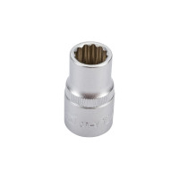 Головка торцевая 12 граней (12 мм; 1/2 Dr) KRAFT KT 700345