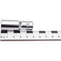 Головка торцевая глубокая 6 граней (12 мм; 1/4 Dr) KRAFT KT 700659