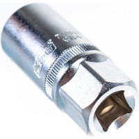 Головка торцевая глубокая свечная с магнитом (21 мм; 1/2 Dr) KRAFT KT 700802