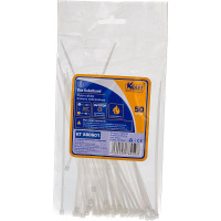 Нейлоновый хомут KRAFT 2.5х150, белый, уп-ка 50 шт KT 880601
