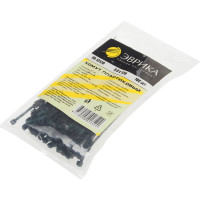 Пластиковый хомут черный 3.0x120мм универсальный Эврика ER-13120 956492