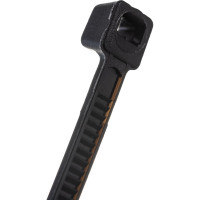 Пластиковый хомут черный 3.0x200мм универсальный Эврика ER-13202 956505