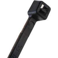 Пластиковый хомут черный 3.0x200мм универсальный Эврика ER-13202 956505