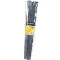 Пластиковый хомут черный 4.0x370мм универсальный 50шт Эврика ER-14371 996004