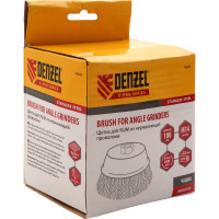 Щетка Чашка (100 мм; М14; витая нержавеющая проволока 0.3 мм) для УШМ DENZEL 746053