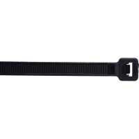 Пластиковый хомут черный 8.0x750мм универсальный 25 шт. Эврика ER-18752 956545