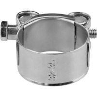 Силовой оцинкованный хомут Masterprof 32-35 мм ИС.140805