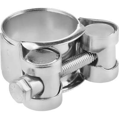 Силовой оцинкованный хомут Masterprof 23-25 мм ИС.140803