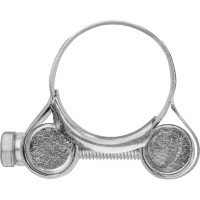 Силовой оцинкованный хомут Masterprof 23-25 мм ИС.140803