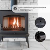 Эмаль термостойкая KUDO красная 0.52 л KU-5005