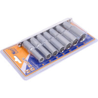 Набор головок торцевых удлиненных (7 шт; 1/2" Dr; 10-22 мм) KRAFT KT 700311