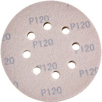 Диск шлифовальный AP33M (100 шт/уп; 125 мм; 8 отверстий; Р120) Hanko AP33M.125.8.0120