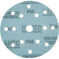 Диск DC341 Film Green Hanko 150 мм 15 отв Р 60 100 шт/уп DC341.150.15.0060