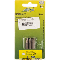 Бита PHILLIPS PH2, 1/4", 3 шт. AIST 1132502P3-X 00-00004648
