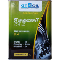 Масло Transmission FF, SAE 75W-85, API GL-4, 4л GT OIL 8809059407806