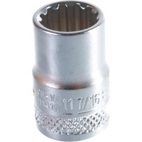 Головка торцевая MULTILOCK (11 мм; 7/16"; Е14; 3/8DR) AIST 00-00009535