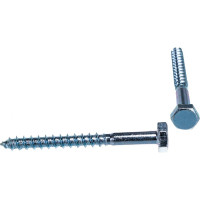 Шуруп глухарь с шестигранной головкой Метизный двор 10x100, 20 шт. 4607159064004