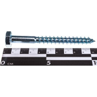 Шуруп глухарь с шестигранной головкой Метизный двор 10x100, 20 шт. 4607159064004