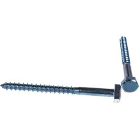 Шуруп глухарь с шестигранной головкой Метизный двор 10x120, 20 шт. 4607159064011