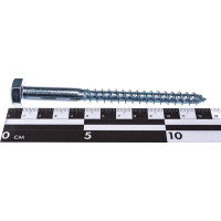 Шуруп глухарь с шестигранной головкой Метизный двор 10x120, 20 шт. 4607159064011