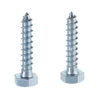 Шуруп глухарь с шестигранной головкой Метизный двор 10x50, 20 шт. 4607159063953