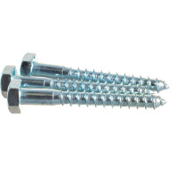 Шуруп глухарь с шестигранной головкой Метизный двор 10x80, 3 шт. 4607173901286