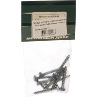 Шуруп глухарь с шестигранной головкой Метизный двор 6x40, 10 шт. 4607173901163