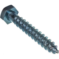 Шуруп глухарь с шестигранной головкой Метизный двор 6x40, 10 шт. 4607173901163