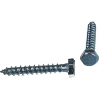 Шуруп глухарь с шестигранной головкой Метизный двор 6x40, 10 шт. 4607173901163