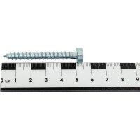 Шуруп глухарь с шестигранной головкой Метизный двор 6,0x50, 100 шт. 4607159063748