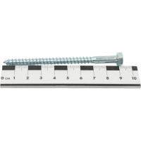 Шуруп глухарь с шестигранной головкой Метизный двор 6,0x90, 100 шт. 4607159063786
