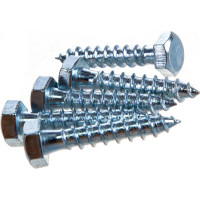 Шуруп глухарь с шестигранной головкой Метизный двор 8x40, 7 шт. 4607173901217