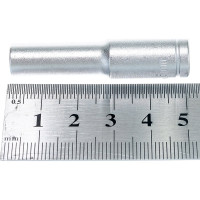 Головка глубокая 6 мм, 1/4", 6-гранная матовая без накатки AIST 212106A-M 00-00002720