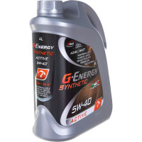 Масло G-ENERGY Synthetic Active 5W-40 4л 253142410