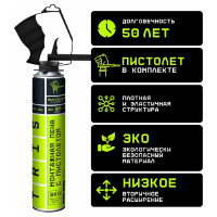 Монтажная пена с пистолетом TriS Pro-65 GUN ПМ019