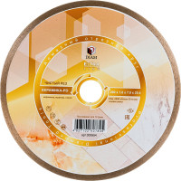 Диск алмазный отрезной сплошной Diam 200x1,6x7,0x25,4 Керамика, серия Экстра (Керамика, Мрамор, Оникс) 000654