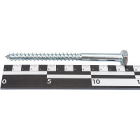 Шуруп глухарь с шестигранной головкой Метизный двор 10x140, 20 шт. 4607159064028