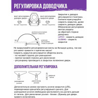Доводчик НОРА-М 4ST 25-120 кг зол. 16651