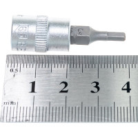 Бита-головка 1/4" Hex H3 Berger BG BG2203