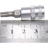 Бита-головка 1/4 Torx с отверстием Т25 Berger BG BG2223