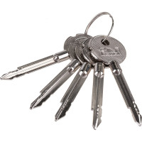 Врезной замок НОРА-М ЗВ-111 латунь полир. 5кл. 5313