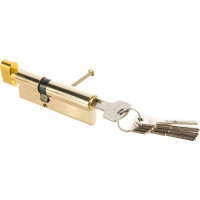 Цилиндровый механизм НОРА-М ЕСО Z ЛПВ-90 55-35 латунь 16565