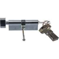 Цилиндровый механизм НОРА-М ЕСО Z ЛПВ-80 40-40 хром Х 15550