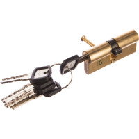 Цилиндровый механизм НОРА-М ЛПУ-70 35-35 латунь Х 5346